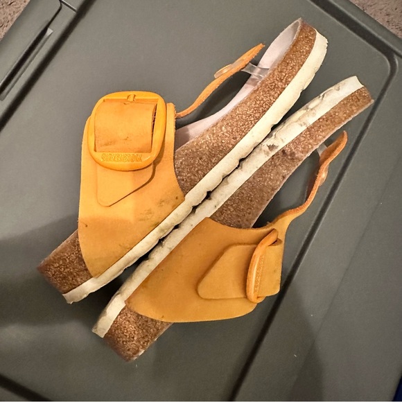 Birkenstock Gizeh Nubuck Leather in Apricot size 37 - Picture 5 of 10